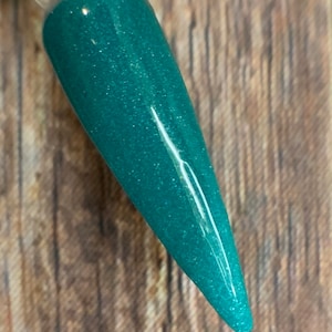 Verde Azulado Dip Powder, gift for her, nail dip powder, nail dip, dip nail, dip powders, dip nail powder, acrylic, nails, dipping powder