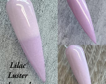 Lilac Luster Dip Powder, dip powder for nails, nail dip powders, nail dips, dip powders, acrylic, nails, gift for her, thermal dip powders