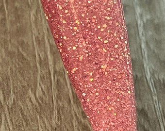 Twinkle Pink Dip Powder, nail dips, dip for nails, dip powder nails, gift for her, gift for nail enthusiast, dipping powder for nails, sales