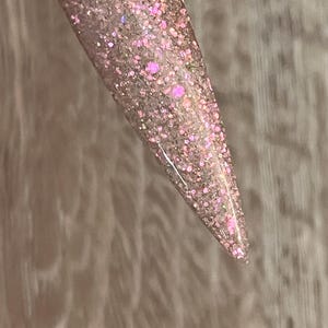 Pink Mimosa Dip Powder, dip powder for nail, nail dip powder, nail dip, dip nail, dip powders, dip nail powder, Valentines Day, gift for her