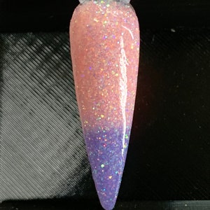 Summer Skies UV Dip Powder, dip powder for nails, nail dip powder, nail dip, dip nail, dip powders, dip nail powder, acrylic, nails, glitter