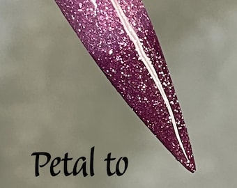Petal To The Metal Dip Powder, dip powder for nails, nail dip powder, nail dip, dip nail, dip powders, dip nail powder, acrylic, thermal dip