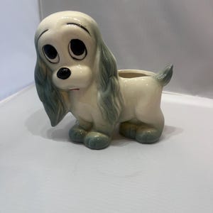 Vintage hand painted vase planter