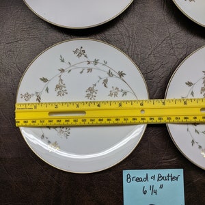 Noritake 6.25&quot; Bread & Butter Plate, Andrea Style #5524, Vintage China