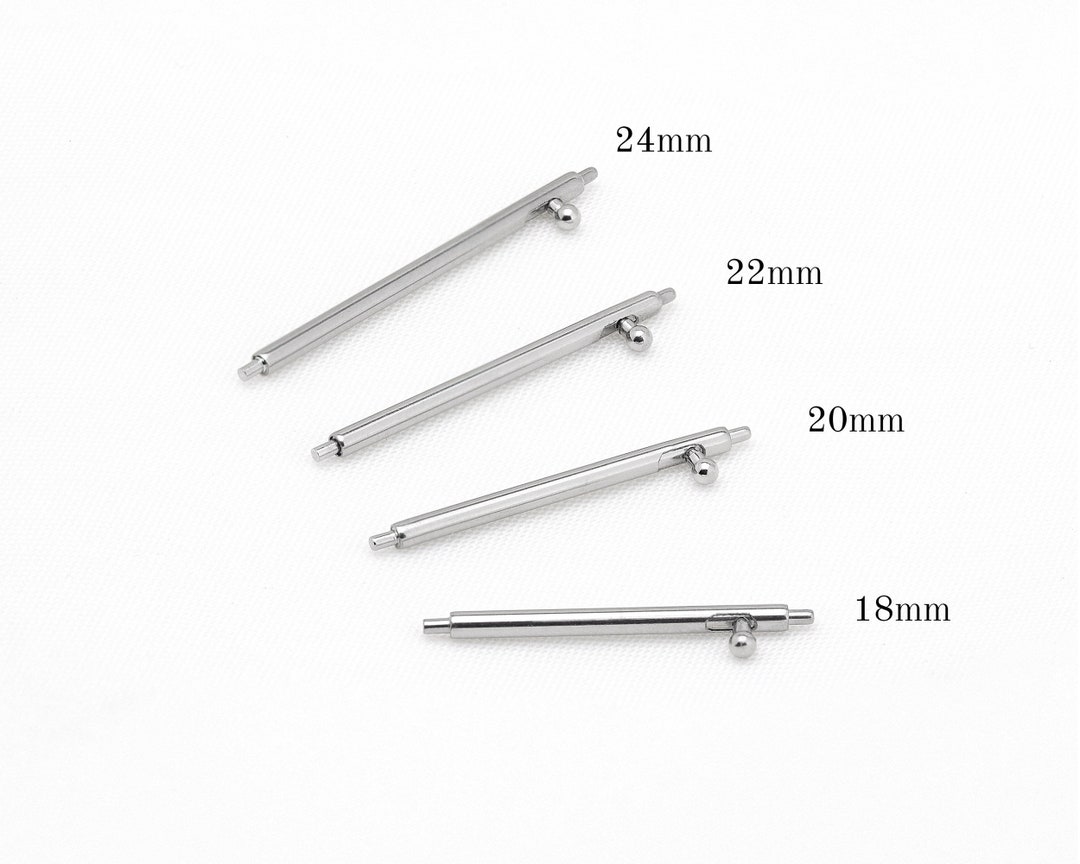 Quick Release Watch Strap Spring Pins Bars 1.5mm 18mm 20mm 22m Etsy