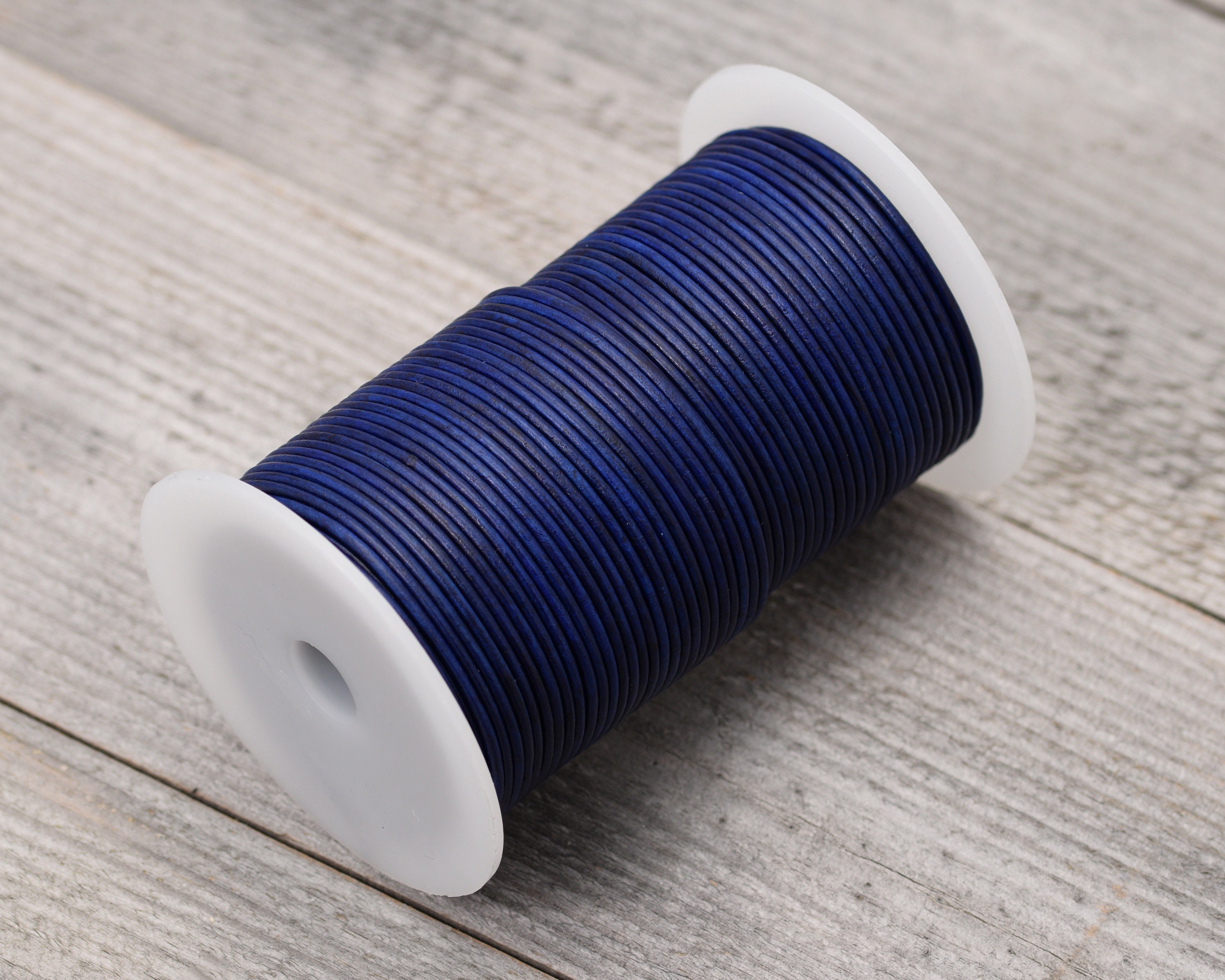 Thin Leather Cord for Jewelry Making Veg Tan Natural Dye 2MM Etsy