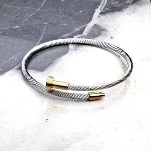 Buy Nail Bent Bracelet Online In India Etsy India