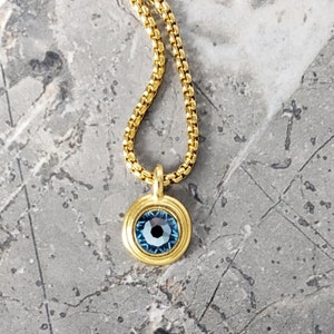 Men's march birthstone necklace best sale
