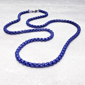 Men's blue jewelry shop