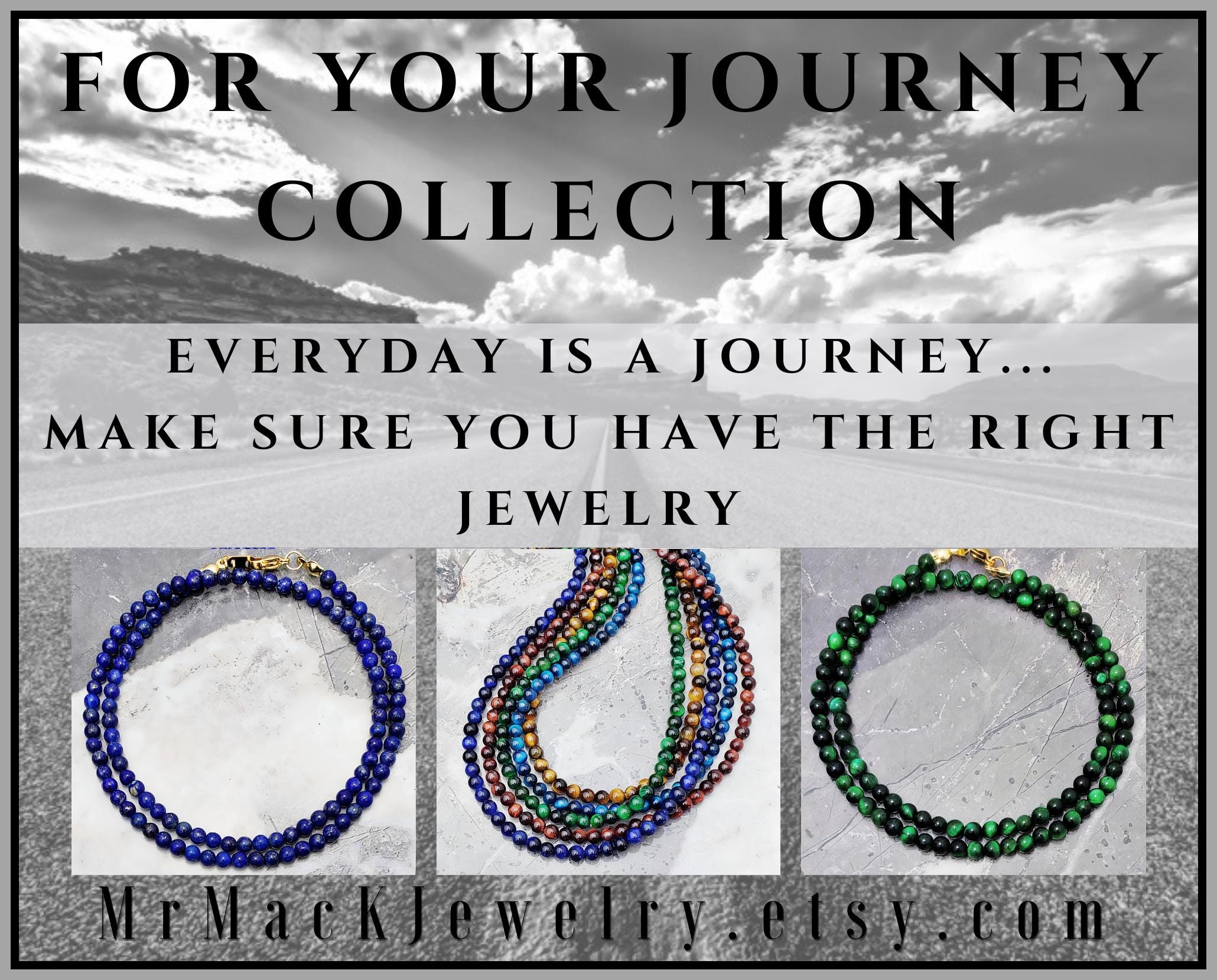 Men's BLACK LAVA CHAIN Necklace | Men's Black Lava Stone Chain Beaded ...