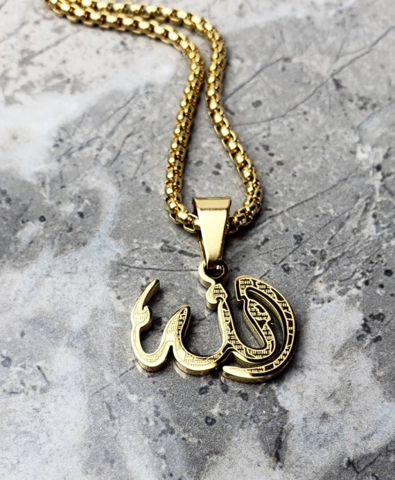 Men's Allah Necklace in Sterling Silver | Gold Boutique