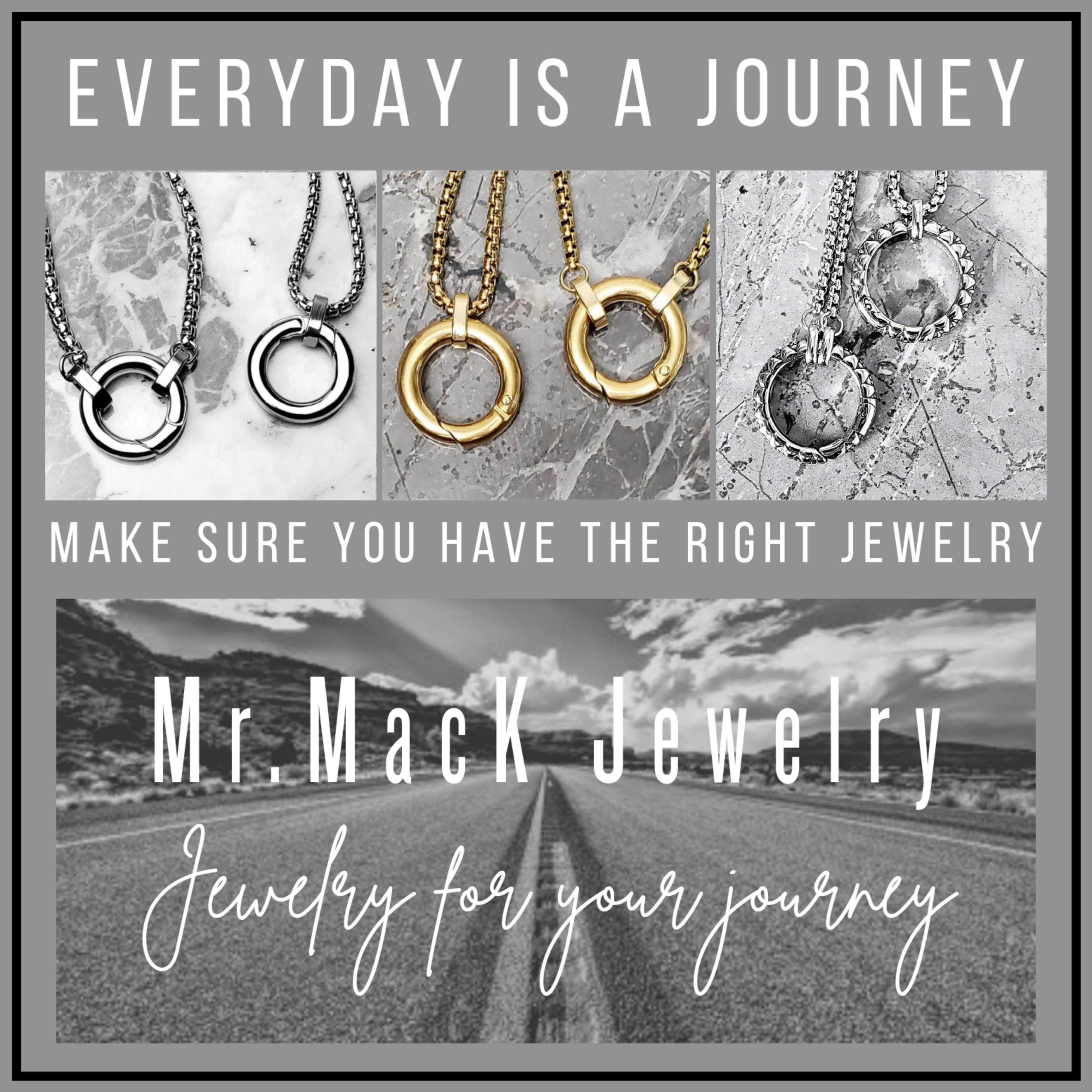 Men's GOLD & SILVER MIX Necklace | Men's Gold and Silver Stainless
