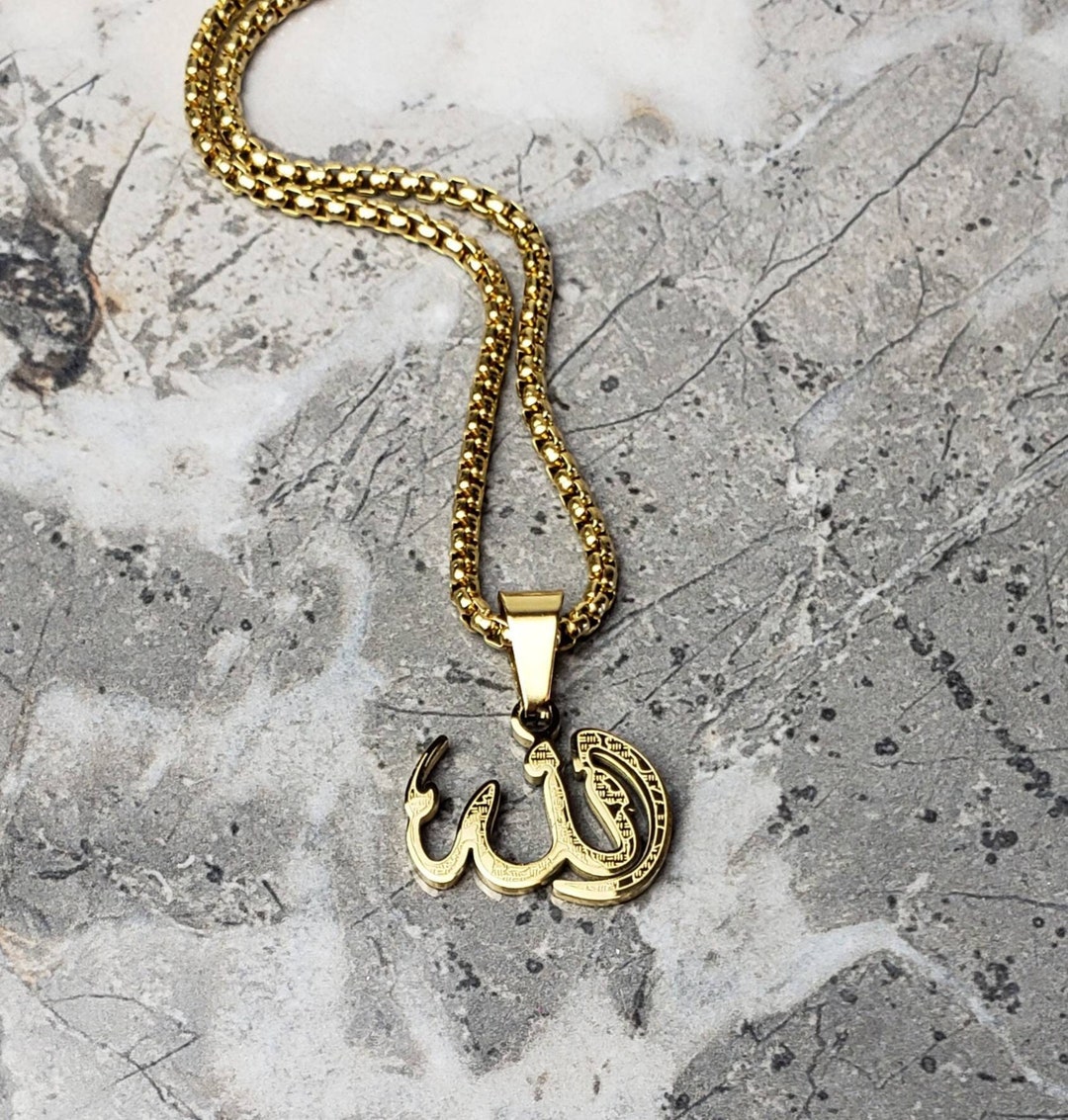 Premium 18K Gold Plated Allah Necklace | KIDS – MODSII