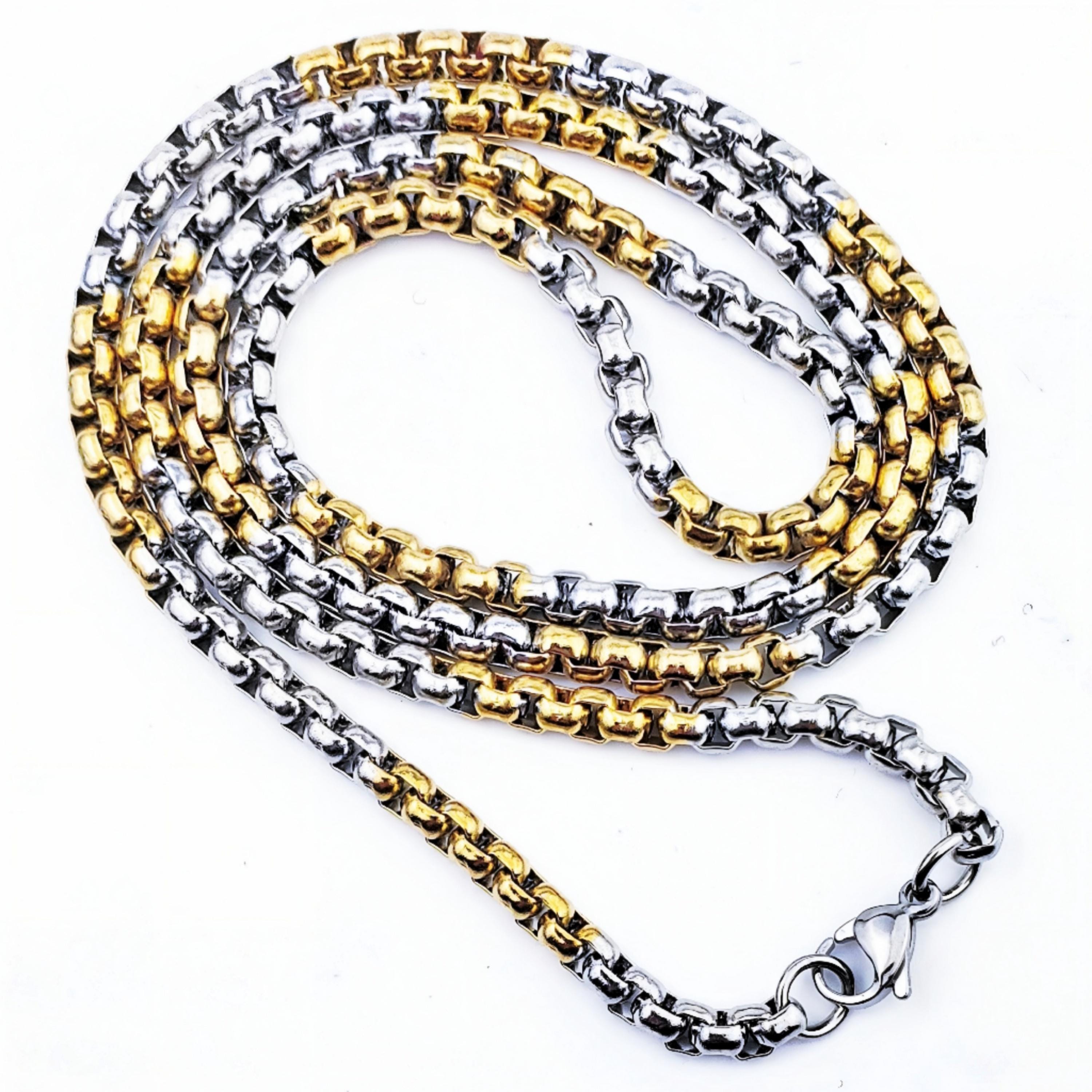 modern chain necklace for men