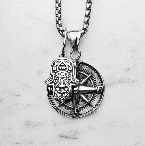 Catena della bussola in oro | Collana con scatola da 2,5 mm