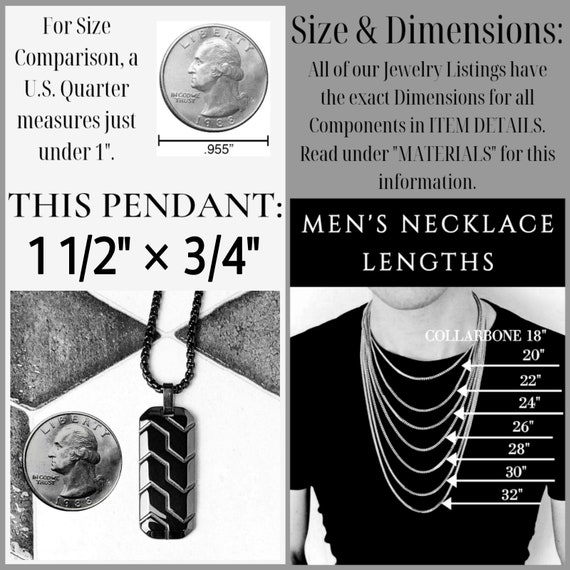 Men Women Matte Dog Tag Military Pendant Necklace Stainless Steel Chain 22  inch
