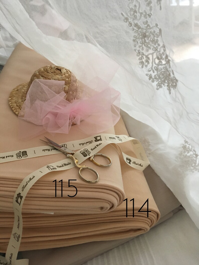 Doll Skin Fabric Jersey DE WITTE ENGEL Organic Cotton Etsy