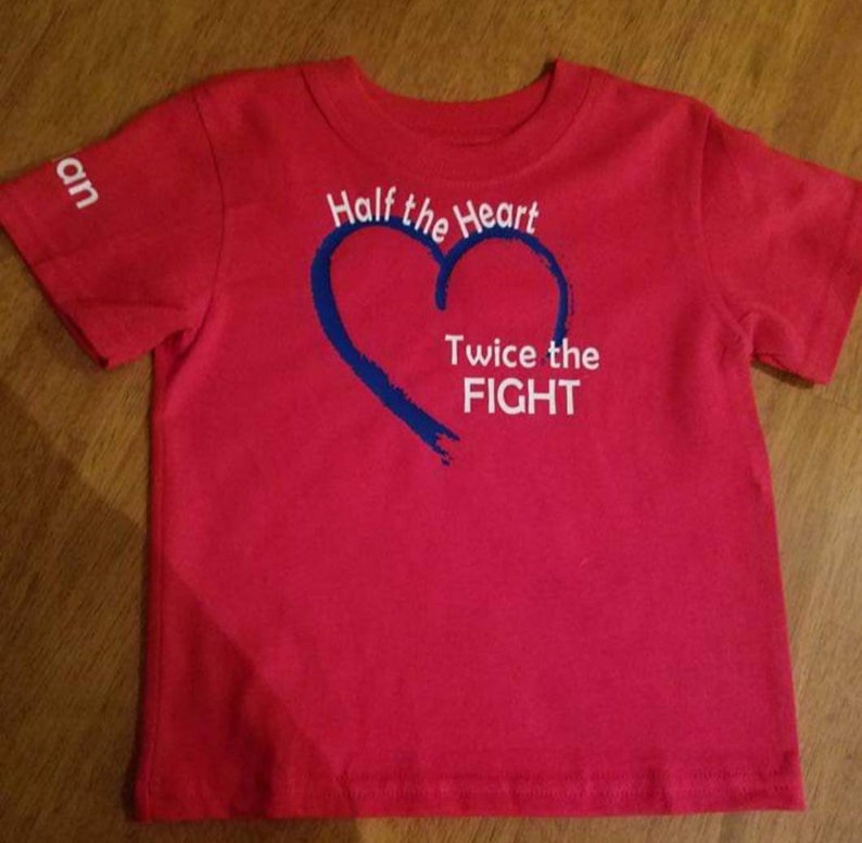 Half the heart twice the fight