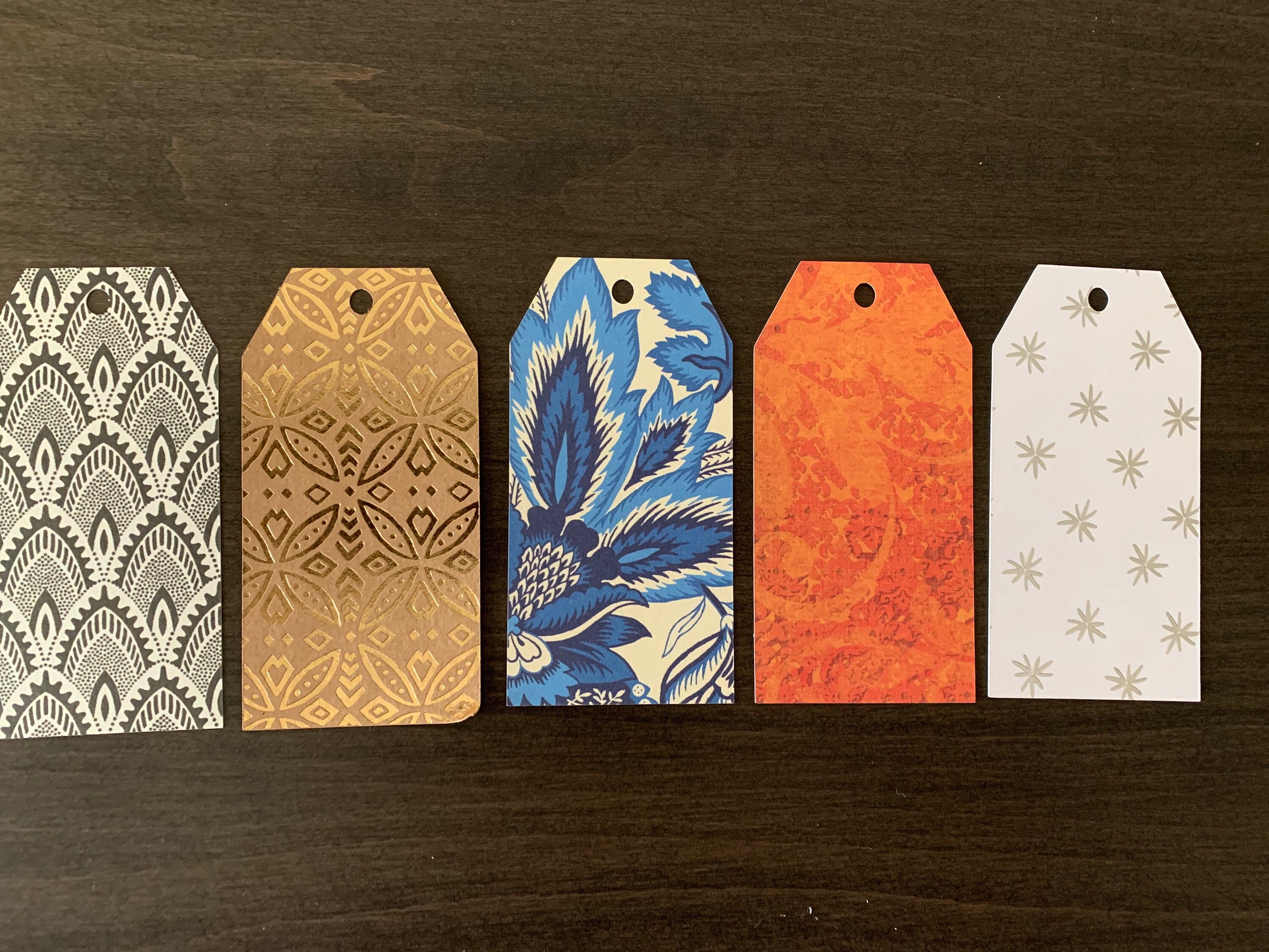 Blank Gift Tags Set Etsy