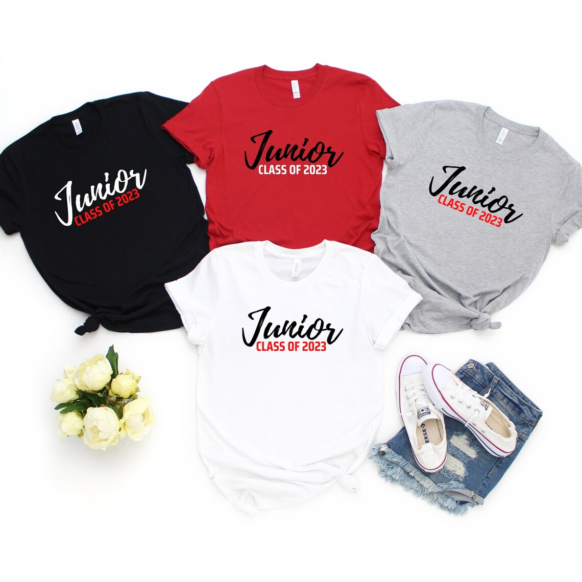 Junior Shirt Class of 2023 Shirt Back to School First Day Etsy