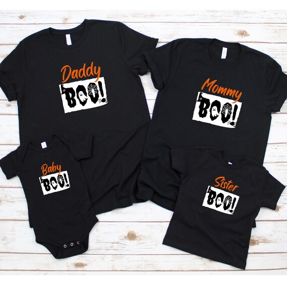 Boo Family Shirt Family Halloween 
