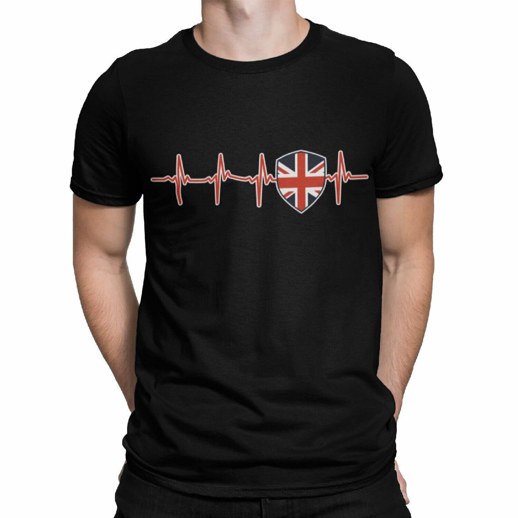 Discover London Heart Beat Printed T shirt