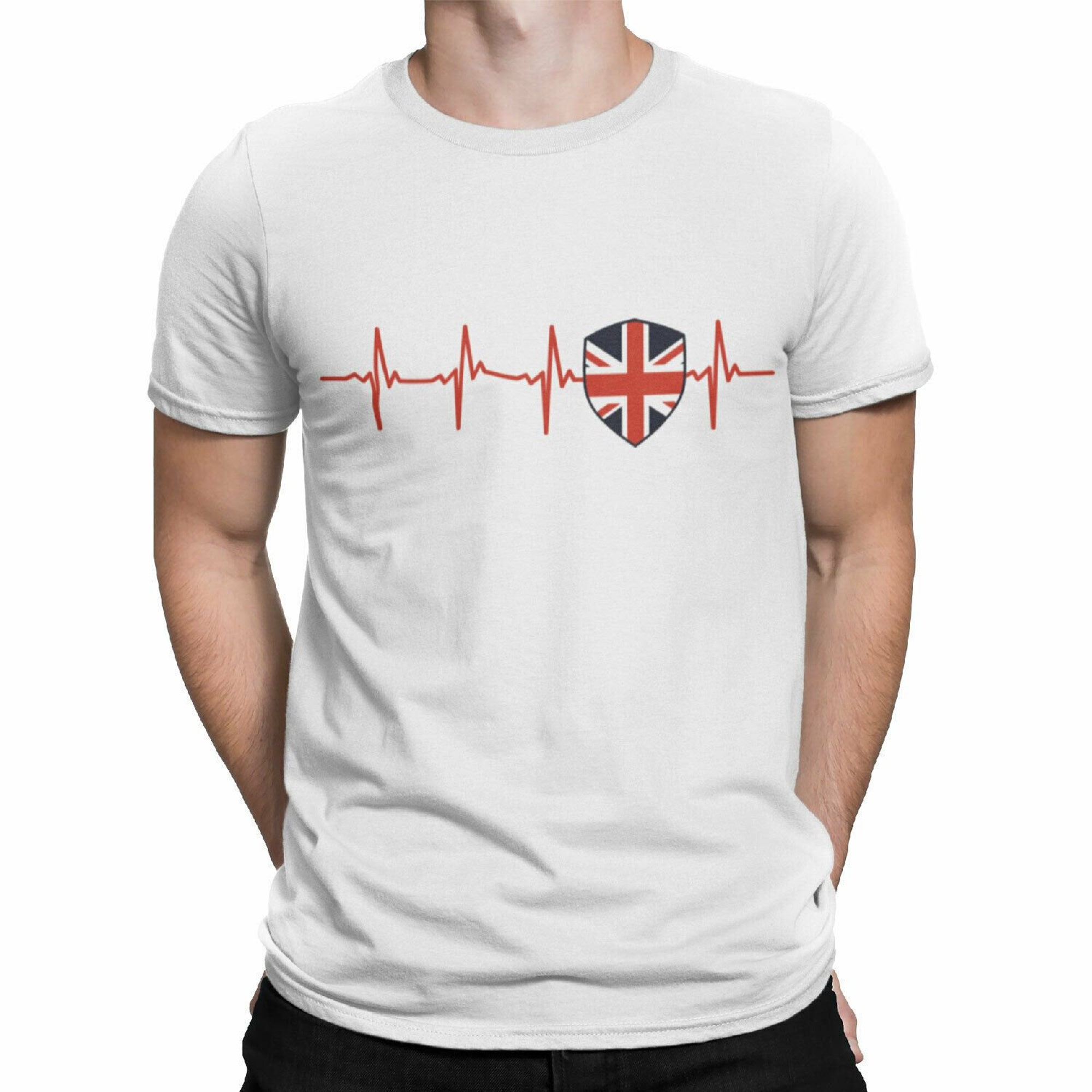 Discover London Heart Beat Printed T shirt