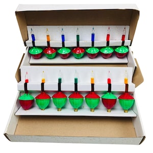 Vintage NOMA Christmas Bubble Lights Set Of 14 Retro Decor New Never Used Tested