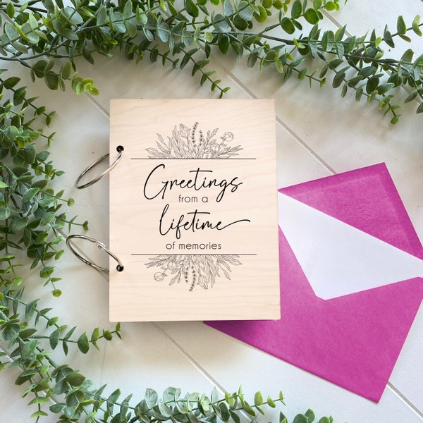 Wooden Card Keeper Etsy