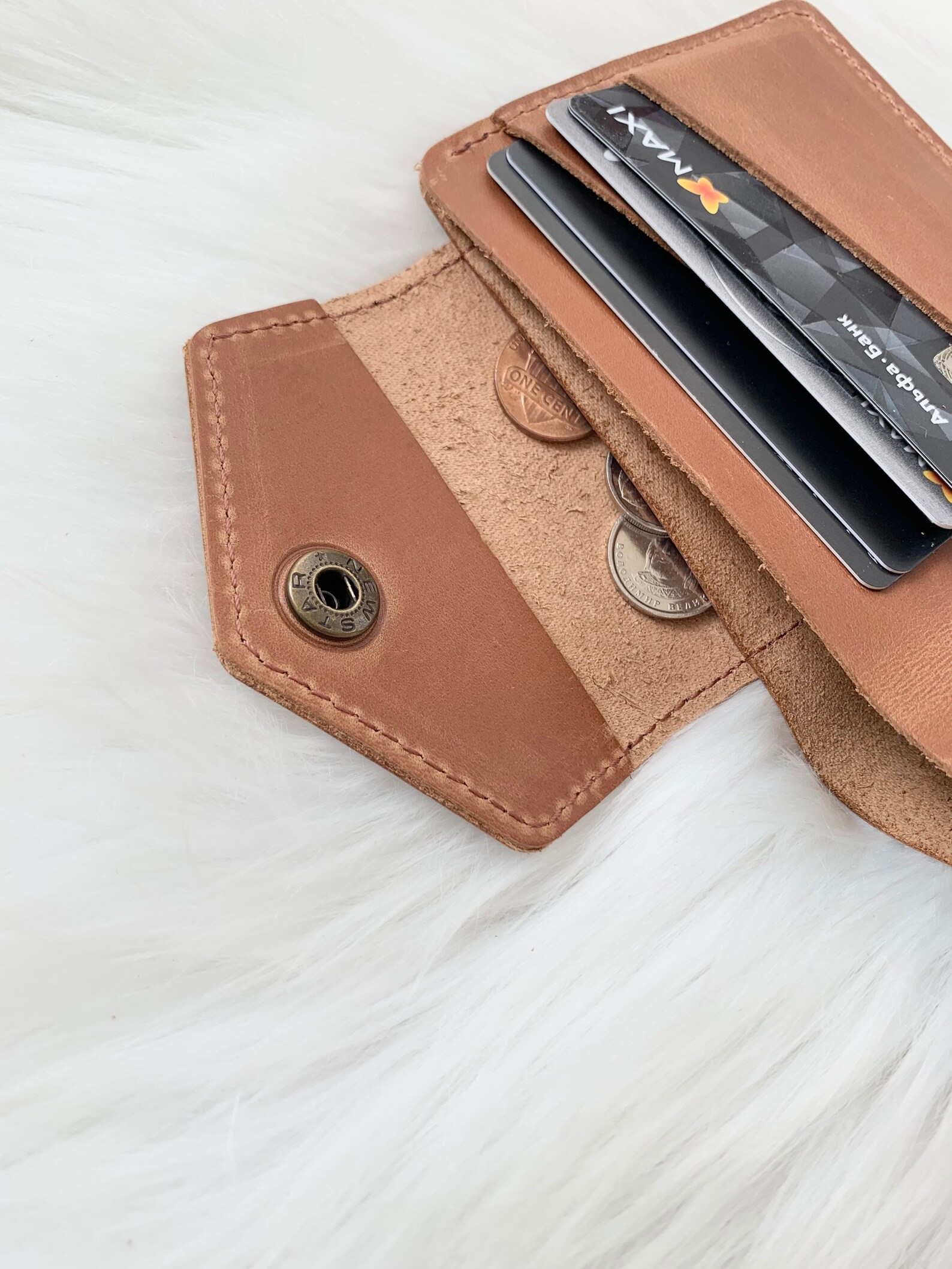 Mini wallet for women Pocket Wallet Women Small Wallet Etsy