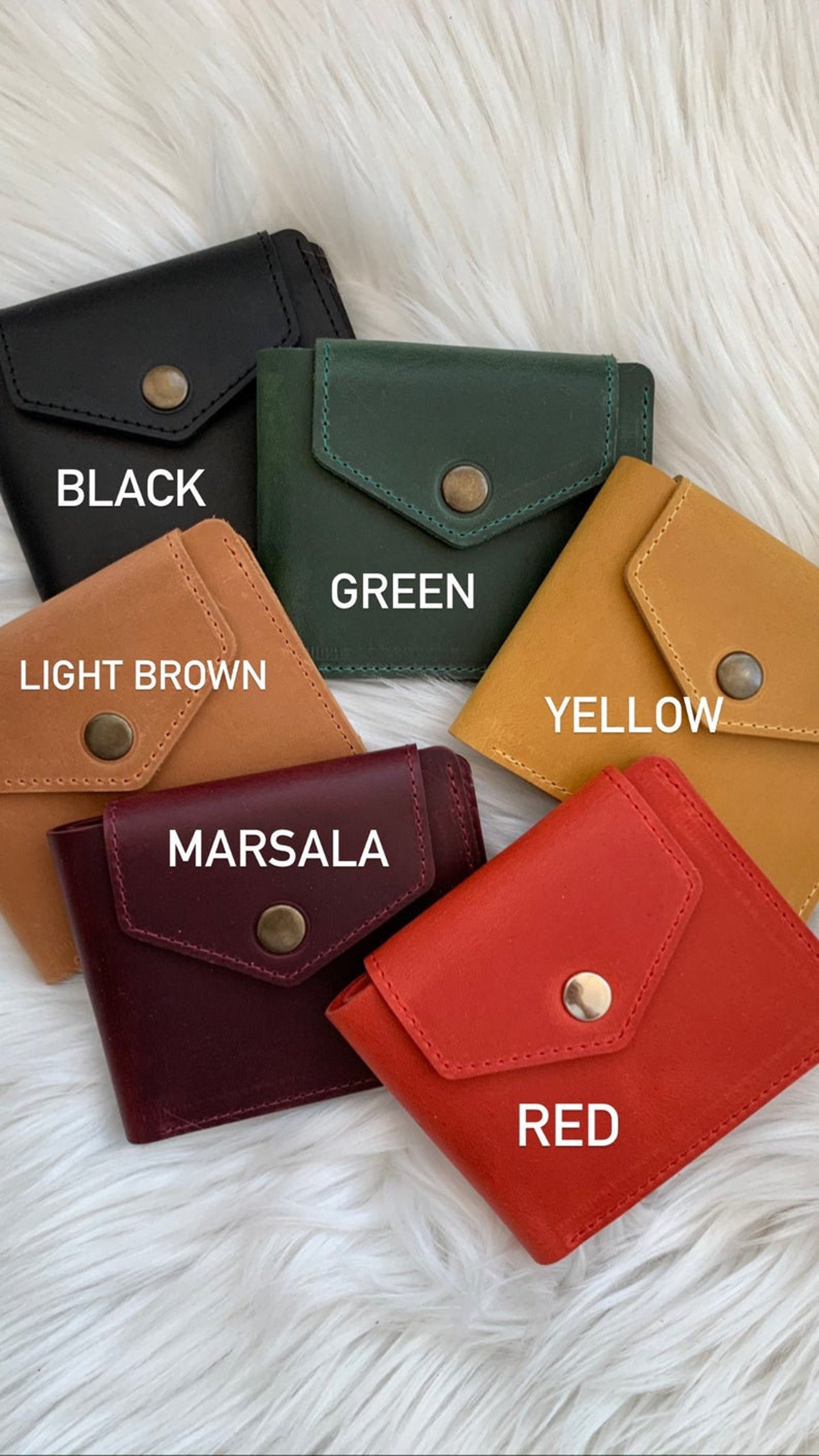 Mini wallet for women Pocket Wallet Women Small Wallet Etsy