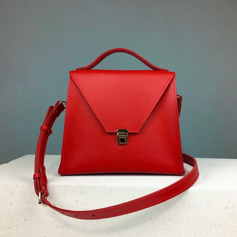 Leather Bag Women Cross Body Bag Shoulder Bag Leather Etsy