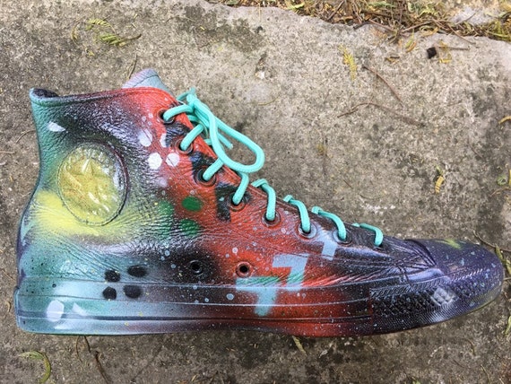 converse high tops size 8