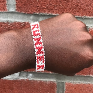 26.2 RUNNING BRACELET running bracelet nyc finisher bracelet  beads Kenya Jewelry, Masai Jewelry, Africa Jewelry for women, Masai Bracelet