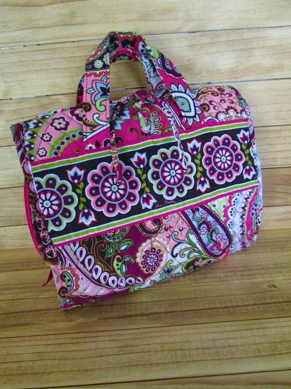 vera bradley iconic hanging travel organizer