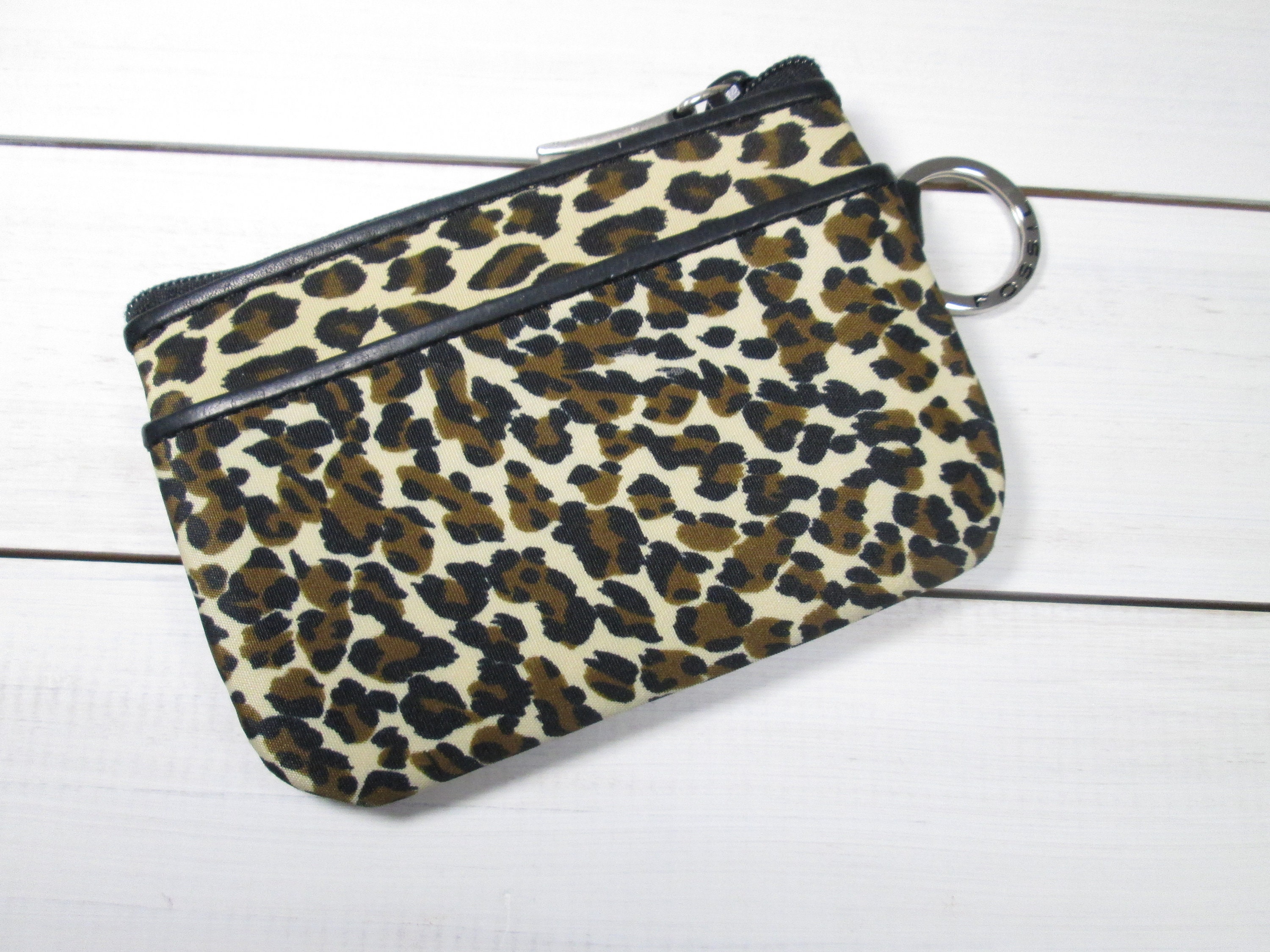 Fossil Leopard Coin Purse - Etsy
