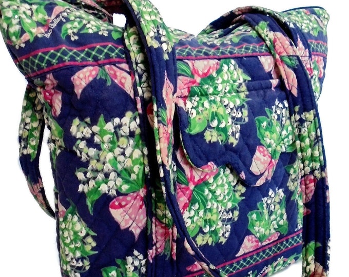 Vera Bradley Return to Happiness Elizabeth Tote Bag Etsy