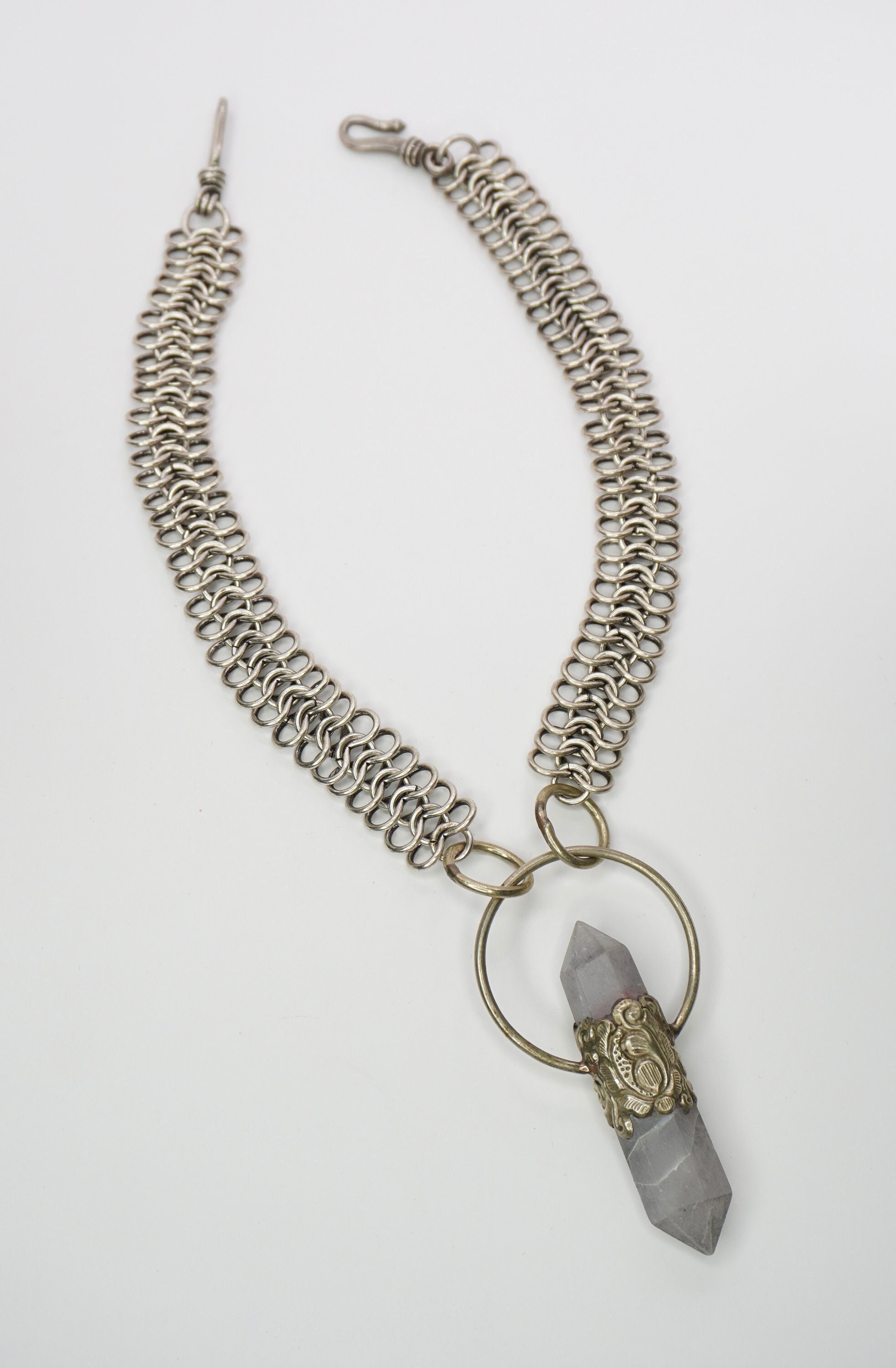 ネックレス・ペンダント Numbering Clear Quartz Long Necklace #7802 5BNY857 il_fullxfull.3683562950_daim.jpg