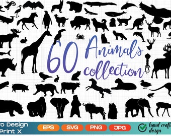 Download Wild Animals Svg Etsy