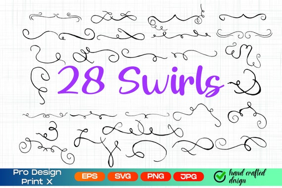Download Dividers Svg Bundle Swirls Svg Text Dividers Svg Flourish Etsy