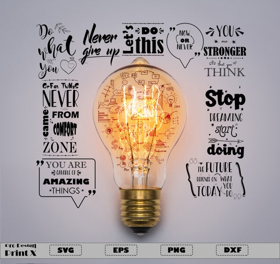 Download Inspirational Svg Motivational Svg Quote Svg Positive Svg Svg Files For Cricut Svg Bundle Never Give