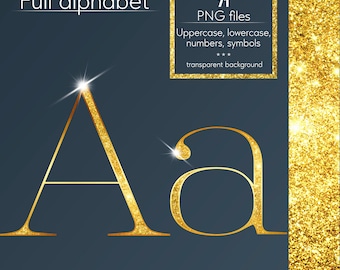 Gold Alphabet PNG, Diamond Letters PNG, Glam Lettering, Glitter Alphabet, Sparkle Letters, Sparkle Alphabet PNG, Bling Alphabet png