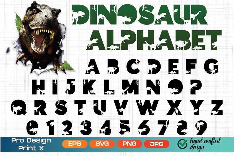 dino letters svg dinosaur alphabet svg dinosaur birthday etsy