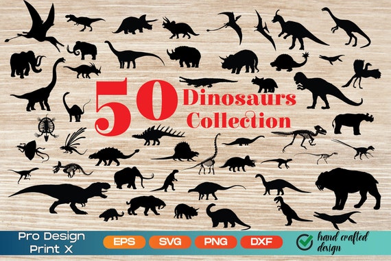 Download Dinosaur Svg Bundle Dinosaur Clipart T Rex Svg Dinosaur Etsy