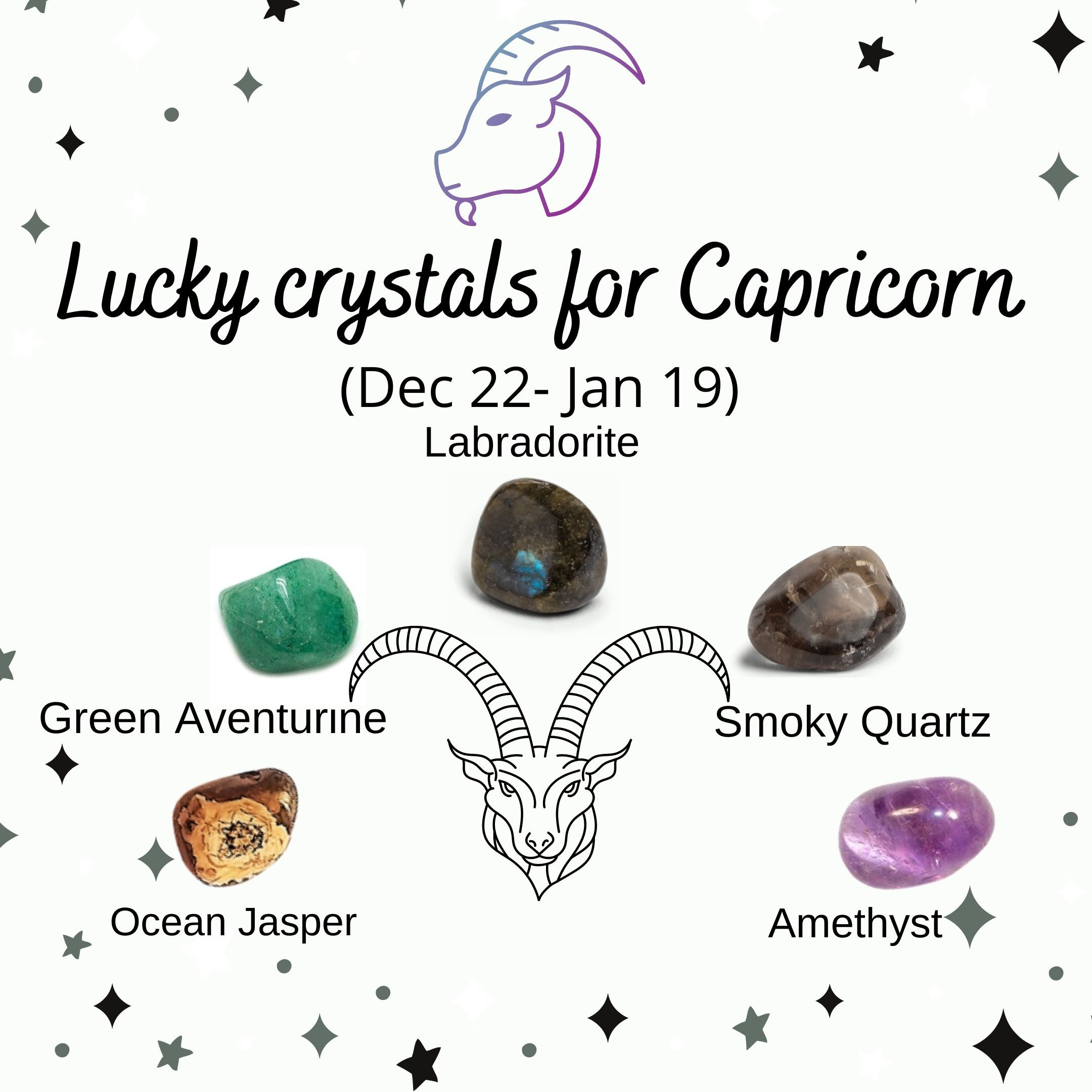 Capricorn stones and crystals cheap