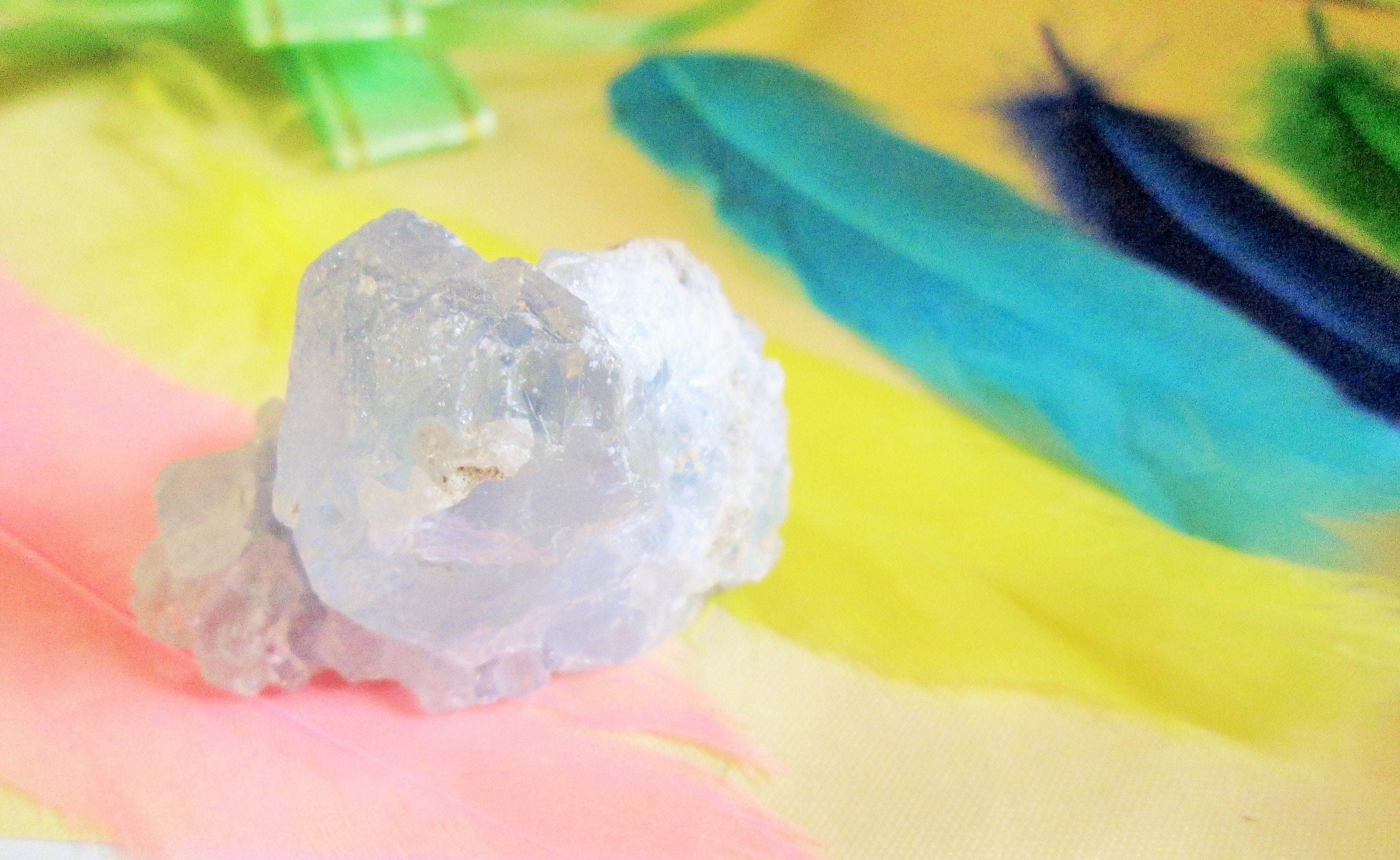 Apophyllite Blue Zeolite specimen 40mm Apophyllite Blue Etsy