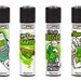 Get Baked 420 Rare Clipper Lighters Cool Clippers Lighter Gas Refillable Colourful Unique Funny 