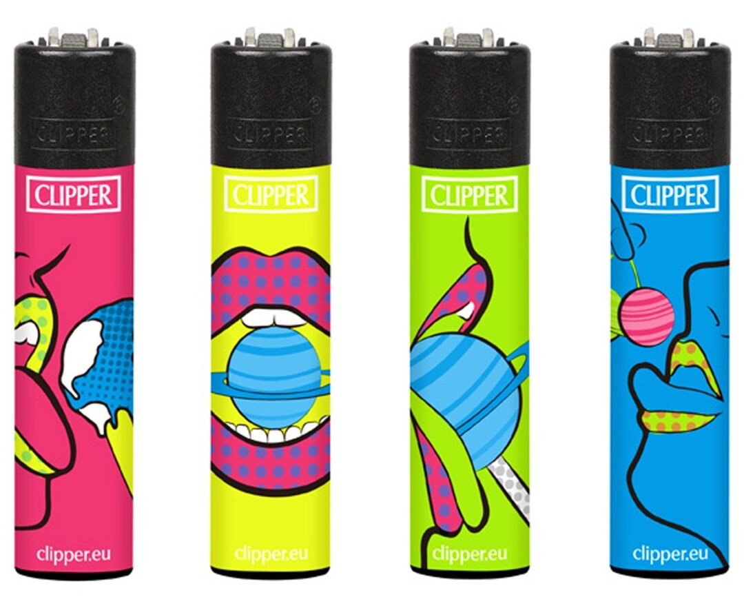 Candy Clipper Lighters Rare Funny Cool Clippers Colourful