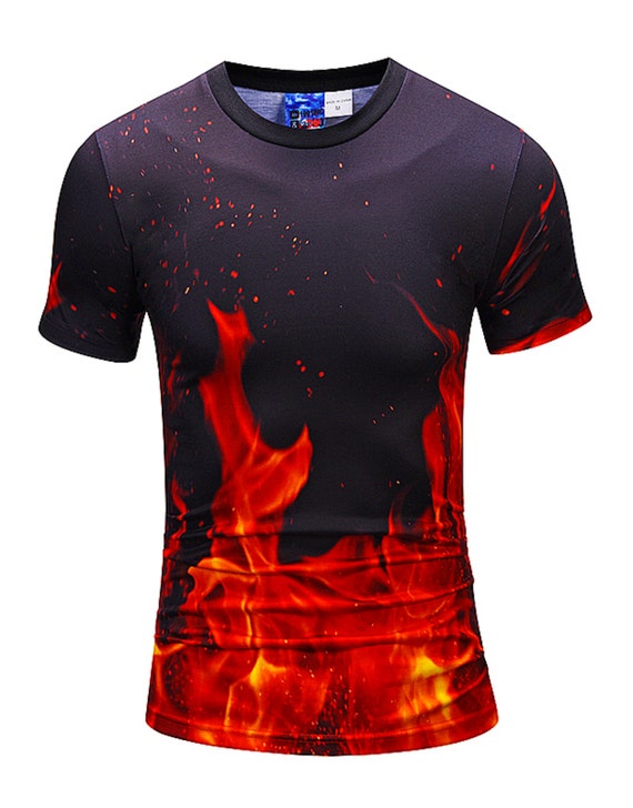 Fire Flames T-Shirt | Etsy
