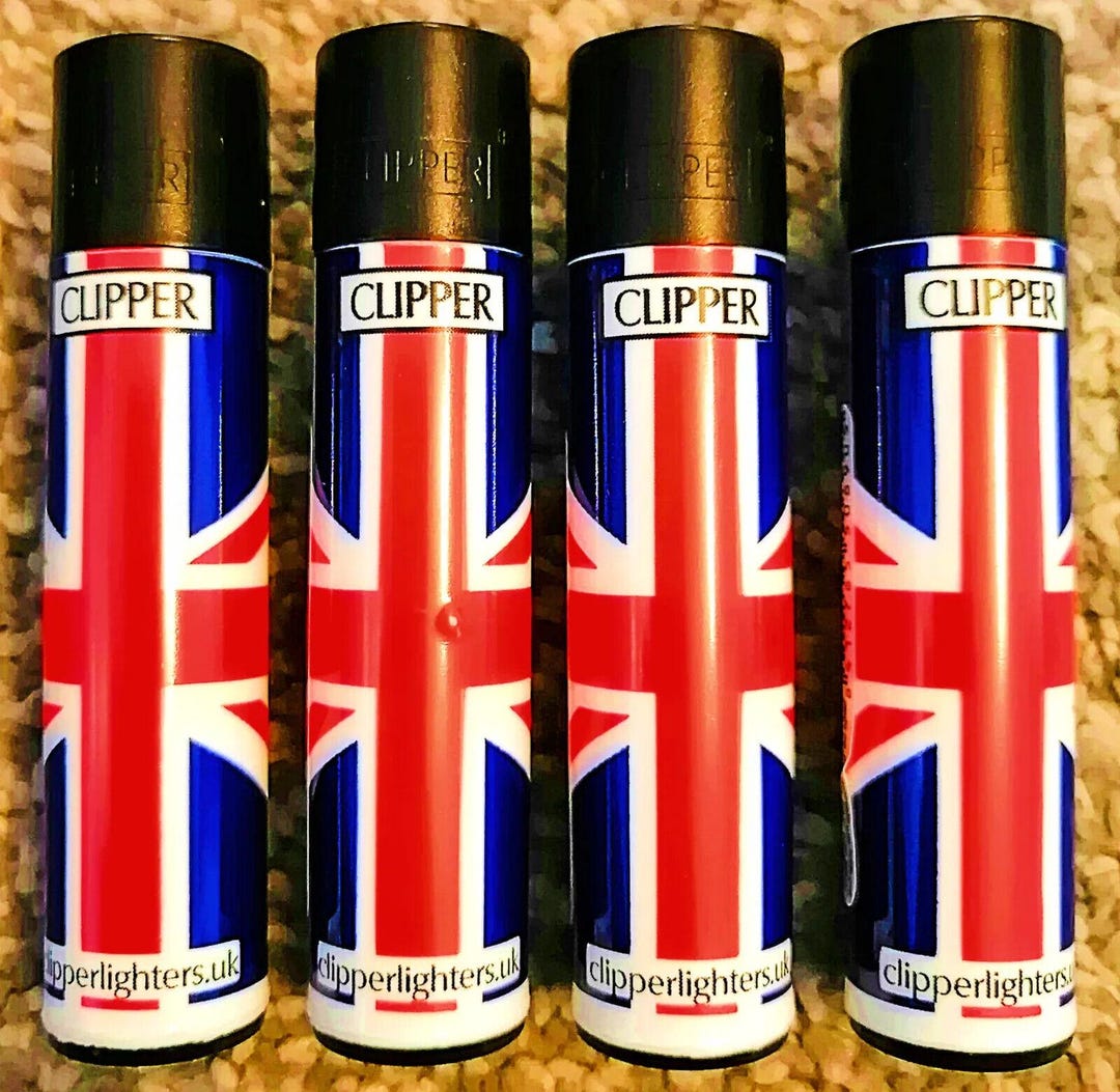 British Flag Clipper Lighters Funny Cool Rare Clippers Lighter Union ...